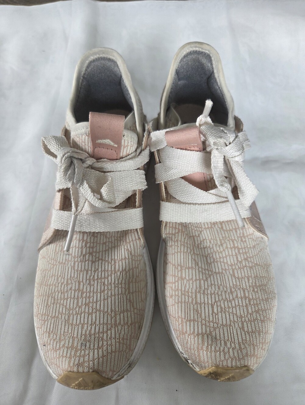 Women's Lightweight Pink Knit Addidas  Sneakers